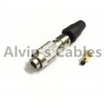Hirose 8 Pin Circular Metal Connectors HR25-7TP-8P Silver Contact Plating for sale