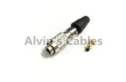 China Hirose 8 Pin Circular Metal Connectors HR25-7TP-8P Silver Contact Plating supplier