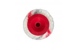 China House Painting Paint Roller Brush Acrylic White With Red And Grey Stripe supplier