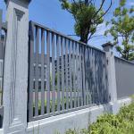 Balustrades Handrails Galvanized Temporary Metal Steel Fence with Black