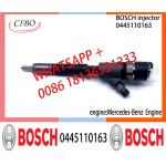 BOSCH injetor 0445110162 0445110163 Common Rail fuel Injector 0986435109 A647070018780 05137297AA for Mercedes-Benz CDi for sale