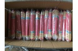 China Safe 19.5cm Disposable Bamboo Chopsticks For School supplier