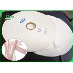 60gsm 120gsm Biodegradable FDA Food Grade Paper Roll /  Straw Paper for sale