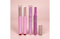 China Custom Built In Sponge Pencil Shaped Smudge Proof Standard Capacity Lipstick Pencil Container supplier