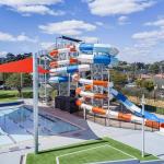Water Park Ride Big Play And Slides Fiberglass Tube Swimming Accessories Pool For Kids for sale