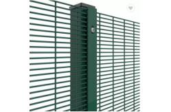 China Security 358 High Security Fence Glavnized And Electrostatic Polyester Powder Coated supplier