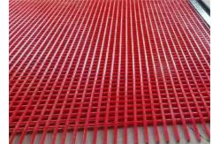 China Square Tensioned Welding Polyurethane Screen Meshs For Mine Sieving supplier