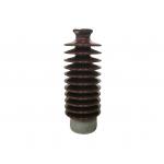 Transmission Brown Glazed 12.5kN Porcelain Line Post Insulator for sale