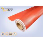 Colored Covers Thermal Insulation Fabri / Silicone Impregnated Fiberglass Cloth  for sale