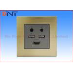Flush Mount Smart Wall Socket Plates