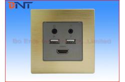 China Flush Mount Smart Wall Socket Plates supplier