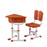 ABS / PP Study Chair Table For Students Adjustable Study Table And Chair