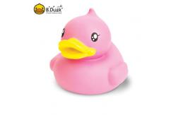 China B Duck Floating Rubber Ducks 10cm Height EN71 ASTM F963 Standard supplier