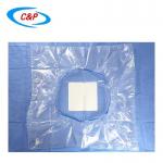 Waterproof C-section Surgical Drape With 3m Incise Film And Collection Pouch for sale