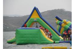 China Amazing And Crazy Inflatable Water Park , Blow Up Water Slide For Adults supplier