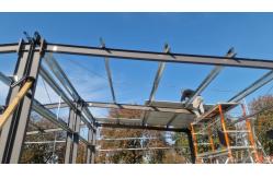 China Steel Hangar Metal Building Construction Professional Punching Processing Service supplier
