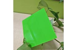 China Opaque Green Polycarbonate Solid Sheet High Strength Non-Transparent 100% Virgin Material supplier