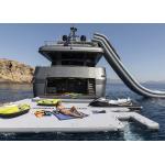 Floating Jet Ski Platform Inflatable Yacht Slides Seabob Dock With CE / SGS / EN7 for sale