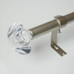Luxury Adjustable Iron Pipe Curtain Rods For Living Room for sale