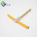 Playground Rope Net T Shape Connector Made by Aluminum Material for sale