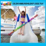 0.9mm PVC Tarpaulin Outdoor Inflatable Floating Slide For Sea for sale