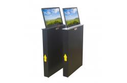 China All In One Touch 18.5 Inch Pop Up Motorized Lcd Lift supplier