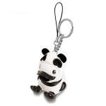 Durable Anime Figure 3d Plastic Mini Duck Keychains PVC Rubber Material OEM