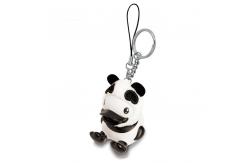 China Durable Anime Figure 3d Plastic Mini Duck Keychains PVC Rubber Material OEM supplier