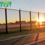 Square Post Galvanized Steel Fence Panels For 358 Anti-Climb Wire Wall Security for sale