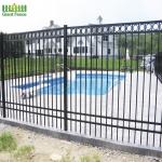 Mesh Swimming Pool Pvc Coated Removable Decorative Aluminium Fencing 1.2m for sale