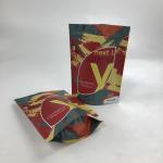 Customized food grade printed stand up aluminum foil powder packaging bag plastic mylar zipper doypack for sale