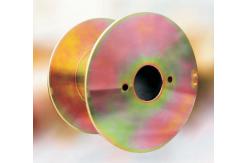 China High Speed Customized Flat Steel Bobbin Spool Reel For Wire Cable Machine supplier
