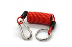 China Best PVC Coating Safety Spring Coil Retractable Tool Lanyard supplier