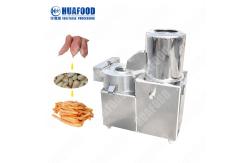 China Yam Peeling Slicing 100kg/H Vegetable Washing Machine supplier
