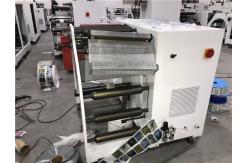 China Economic Jumbo Roll Blank Label Slitting And Rotary Die Cutting Rewinding Machine supplier