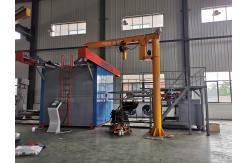 China Manufacturing Plant Shuttle Rotomolding Machine With PLC Control System for water tank supplier