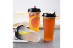 China PET Boba Cups And Lids 32 Oz Plastic Cups With Lids Sample Freely supplier