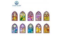 China Crafting Stained Glass Partition Room Dividers Wall For Home supplier