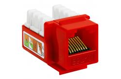 China FCC ROHS RJ45 Keystone Jack Punch Down Network Cat5e Keystone Jack supplier
