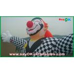 Customized Commericial Vivid Inflatable Clown Mascots With Logo Printing