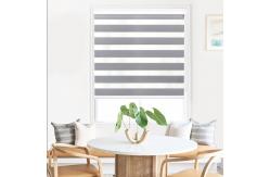 China Double Vision Polyester Zebra Combi Blinds Blackout Fabric For Solar Screen supplier