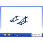 5 Ton Integratd Cable Reel Jack Stands Spooling Heavy Drums With Disc Tension Brake for sale