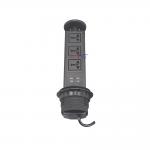 Tensile Vertical Eu Power Plug Pop Up Counter Outlet For Kitchen for sale