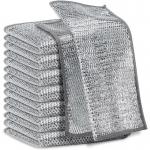 KILINE Kitchen Gadgets Silver Cleaning Cloth Magic Dish Towel Rust Removal All Bathroom Supplies Home Clean for sale