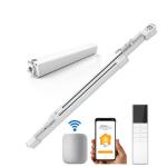 Extendable 3m Bendable Curtain Track  Phone App Control