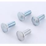 Hardened Steel Grade 8.8 10.9 Round Head Bolts Din 603 607 605 ASME M8 M14 M16 Bolt And Nut for sale