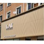 Aluminum Corrugated Metal Ceiling Panels Polyester Powder Coated for sale