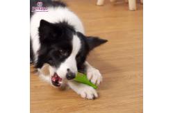 China 137mm Rubber Bone Shaped Pet Chew Toys For Dogs supplier
