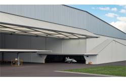 China Large Span Steel Structure Aircraft Hangar Construction Fast Install supplier