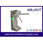 304 Stainless Steel Subway Tripod Turnstile Entry Systems Intelligent Barrier for sale